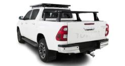 Rhino Rack JC-01580 Reconn-Deck 2 Bar Ute Tub System With 4 NS Bars For Toyota Hilux N80 4dr Ute With Tub Rack (2015 Onwards) - Custom Point Mount -Roof Rack Shop 00cb6aa097675b6f253421282893b5ffdc0e4cfd787de87312a90123574a7fbd