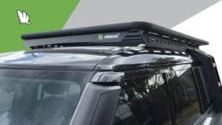 Wedgetail Platform Roof Rack (2000mm X 1300mm) For Land Rover Defender 110 Gen2 5dr SUV With Flush Roof Rail (2020 Onwards) - Factory Point Mount -Roof Rack Shop 091637654ef24d9208281c3ccd18dc435db55857d6a804341a35f38da25c0a3e