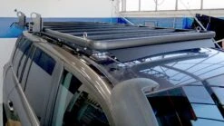 Wedgetail Platform Roof Rack (2200mm X 1350mm) For Toyota Land Cruiser 5dr 200 Series With Raised Roof Rail (2007 To 2022) - Factory Point Mount -Roof Rack Shop 09ada7b39700170979baa7633a84ce18735d88afa14a11a24d874f6f3cae1d31 1