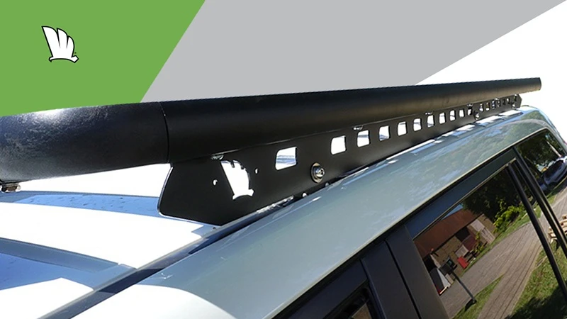 Wedgetail Platform Roof Rack (2000mm X 1250mm) For Toyota Land Cruiser Prado 5dr 150 Series With Raised Roof Rail (2009 Onwards) - Factory Point Mount 6 Wedgetail Platform Roof Rack (2000mm X 1250mm) For Toyota Land Cruiser Prado 5dr 150 Series With Raised Roof Rail (2009 Onwards) - Factory Point Mount - Image 4