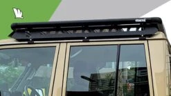 Wedgetail Platform Roof Rack (1400mm X 1450mm) For Toyota Land Cruiser VDJ79R 4dr 79 Series Ute With Rain Gutter (2007 Onwards) - Gutter Mount -Roof Rack Shop 2ff3af2def6fb7559a08fcb8bab53500ef4d776663ebcddb1fa1a05e1be2245a
