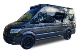 Wedgetail Platform Roof Rack (3300mm X 1500mm) For Volkswagen Crafter MK II 5dr MWB Low Roof With Bare Roof (2017 Onwards) - Factory Point Mount