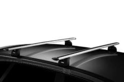 Thule 753 Wingbar Evo Silver 2 Bar Roof Racks For Volkswagen Caddy 4dr Maxi Bare Roof 2021 - Onwards For Volkswagen Caddy Maxi 4dr Maxi With Bare Roof (2021 Onwards) - Factory Point Mount