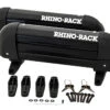 Rhino Rack Ski Carrier - 2 Skis/Fishing Rod Holder (Small) 572 -Roof Rack Shop 572 2 pair ski carrier 00