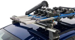 Rhino Rack Ski And Snowboard Carrier - 4 Skis Or 2 Snowboards 574 13 Rhino Rack Ski And Snowboard Carrier - 4 Skis Or 2 Snowboards 574 -Roof Rack Shop 574 4 pair ski carrier 04