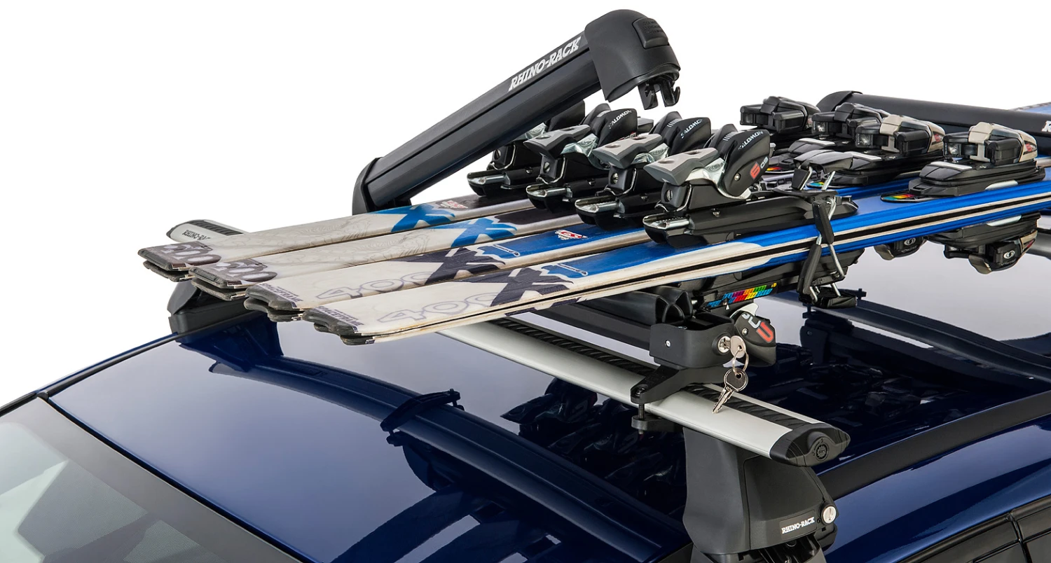Rhino Rack Ski And Snowboard Carrier - 4 Skis Or 2 Snowboards 574 7 Rhino Rack Ski And Snowboard Carrier - 4 Skis Or 2 Snowboards 574 - Image 5