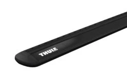 Thule 751 Wingbar Evo Black 2 Bar Roof Rack For Volkswagen Caravelle 4dr T6 LWB Low Roof Factory Mounting Point 2015 - Onwards For Volkswagen Caravelle T6 4dr T6 LWB Low Roof With Bare Roof (2015 Onwards) - Factory Point Mount