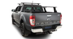 Rhino Rack JC-01583 Reconn-Deck 2 Bar Vortex Ute Tub System For Ford Ranger PX-PX2-PX3 4dr Ute With Tub Rack (2011 To 2022) - Custom Point Mount -Roof Rack Shop 7f184b86945f125b161730e848fd4c2658a24b61cea10e06cfe37adc3cd653a5