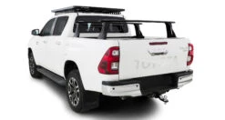Rhino Rack JC-01577 Reconn-Deck 2 Bar Vortex Ute Tub System For Toyota Hilux N80 4dr Ute With Tub Rack (2015 Onwards) - Custom Point Mount -Roof Rack Shop 8284f2a2748c7d0087060faa85cca7e8db3acab11b668052b4627e7dbb8e339c