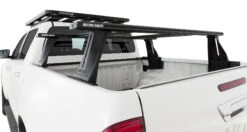 Rhino Rack JC-01579 Reconn-Deck 2 Bar Ute Tub System With 2 NS Bars For Toyota Hilux N80 4dr Ute With Tub Rack (2015 Onwards) - Custom Point Mount -Roof Rack Shop 83076257ed1b8b4a731bb33b7967f89527cc430e8ad9718d7097f4c89dda6baf