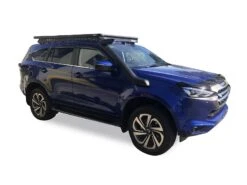 Wedgetail Platform Roof Rack (2200mm X 1250mm) For Isuzu MU-X LS-T Gen2 5dr SUV With Flush Roof Rail (2021 Onwards) - Factory Point Mount