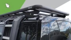 Wedgetail Platform Roof Rack (2000mm X 1300mm) For Land Rover Defender 110 Gen2 5dr SUV With Flush Roof Rail (2020 Onwards) - Factory Point Mount -Roof Rack Shop 87f80ac39911914df7e7025b2ae02b9b5c314dbbeeedb9571b06ee4ba3f672e4