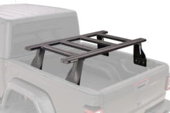 Rhino Rack JC-01586 Reconn-Deck 2 Bar Ute Tub System With 4 NS Bars For Ford Ranger PX-PX2-PX3 4dr Ute With Tub Rack (2011 To 2022) - Custom Point Mount