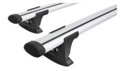 PRORACK S Wing Through Bar Roof Rack - Pair 1500mm Bars S18 -Roof Rack Shop aero through bar roof racks pair smartfoot legs