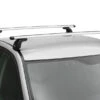 Thule 751 Wingbar Evo Silver 2 Bar Roof Racks For Volkswagen Caravelle 4dr T6 LWB Low Roof Factory Mounting Point 2015 - Onwards For Volkswagen Caravelle T6 4dr T6 LWB Low Roof With Bare Roof (2015 Onwards) - Factory Point Mount