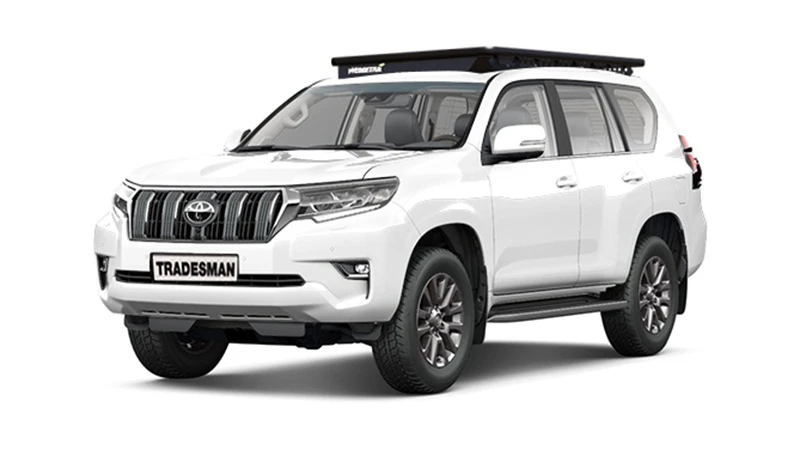Wedgetail Platform Roof Rack (2000mm X 1250mm) For Toyota Land Cruiser Prado 5dr 150 Series With Raised Roof Rail (2009 Onwards) - Factory Point Mount 3 Wedgetail Platform Roof Rack (2000mm X 1250mm) For Toyota Land Cruiser Prado 5dr 150 Series With Raised Roof Rail (2009 Onwards) - Factory Point Mount