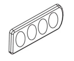 Cruz Pivot Lampshade 890-138