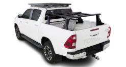 Rhino Rack JC-01580 Reconn-Deck 2 Bar Ute Tub System With 4 NS Bars For Toyota Hilux N80 4dr Ute With Tub Rack (2015 Onwards) - Custom Point Mount