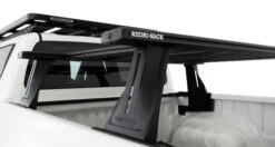 Rhino Rack JC-01580 Reconn-Deck 2 Bar Ute Tub System With 4 NS Bars For Toyota Hilux N80 4dr Ute With Tub Rack (2015 Onwards) - Custom Point Mount -Roof Rack Shop fba5b2553bae5d270817034c0626564c31c27354e22623cb26282635fc7b480c