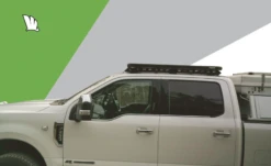 Wedgetail Platform Roof Rack (1400mm X 1450mm) For Ford F450 4dr Dual Cab Ute Bare Roof (2017 Onward) - Custom Point Mount -Roof Rack Shop gallery 2 1 1 1