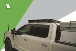 Wedgetail Platform Roof Rack (1400mm X 1450mm) For Ford F450 4dr Dual Cab Ute Bare Roof (2017 Onward) - Custom Point Mount -Roof Rack Shop gallery 4 1 1 1