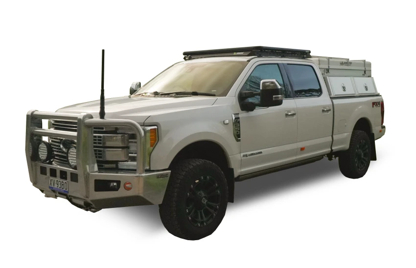 Wedgetail Platform Roof Rack (1400mm X 1450mm) For Ford F250 4dr Dual Cab Ute Bare Roof (2017 Onward) - Custom Point Mount 4 Wedgetail Platform Roof Rack (1400mm X 1450mm) For Ford F250 4dr Dual Cab Ute Bare Roof (2017 Onward) - Custom Point Mount - Image 2
