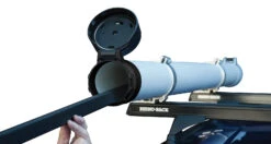 Rhino Rack Single Conduit Locking End Cap (100mm / 3.9inches) LSE100H -Roof Rack Shop httproofracks.sondermarketing.com .aupubmediacatalogproductlslse100 locking conduit end cap 05 1