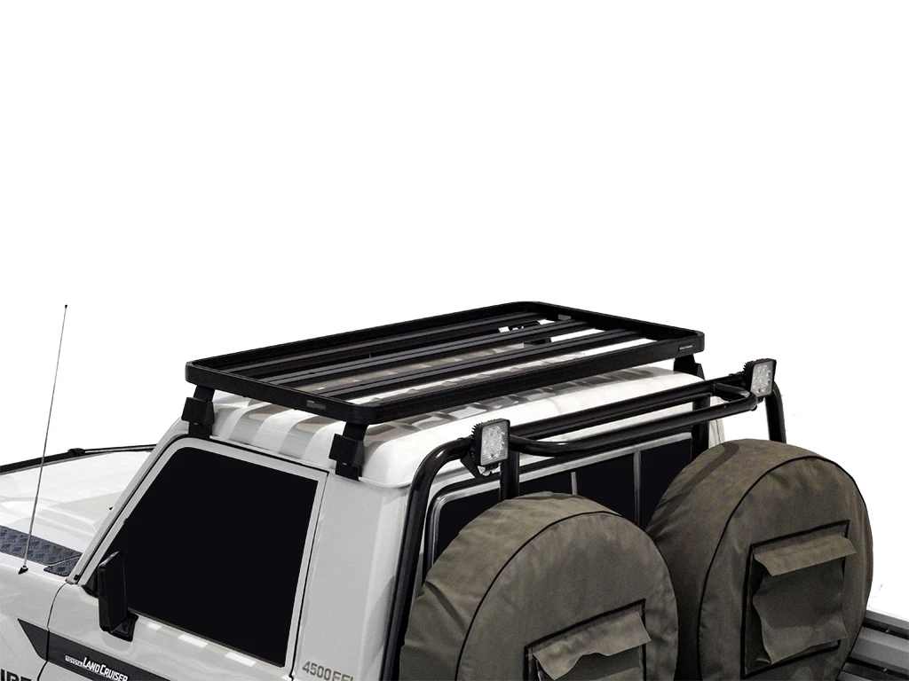 Front Runner Fits Toyota Land Cruiser SC Pickup Truck Slimline II Roof Rack Kit - By Front Runner - KRTL039T 8 Front Runner Fits Toyota Land Cruiser SC Pickup Truck Slimline II Roof Rack Kit - By Front Runner - KRTL039T - Image 6
