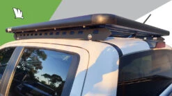 Wedgetail Platform Roof Rack (1400mm X 1250mm) For Ford Ranger Dual Cab Ute With Bare Roof (2022 Onwards) - Custom Point Mount -Roof Rack Shop ranger 2021 a