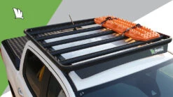 Wedgetail Platform Roof Rack (1400mm X 1250mm) For Ford Ranger Dual Cab Ute With Bare Roof (2022 Onwards) - Custom Point Mount -Roof Rack Shop ranger 2021 b