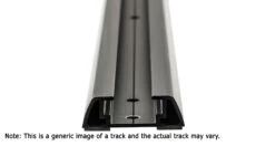 Rhino Rack RTV TRACK SET 1880MM BLACK RTV188 -Roof Rack Shop rtv track 02 2