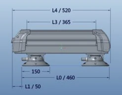 Tree Frog Ski & Snowboard 365 H Rack SKR365 - 205262 -Roof Rack Shop skr365 04