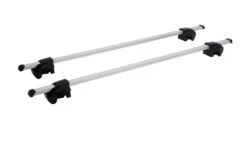 PRORACK Removable Universal Rail Mount Roof Rack - 1350mm C/Bar X9 8 PRORACK Removable Universal Rail Mount Roof Rack - 1350mm C/Bar X9 -Roof Rack Shop standard silver through rail bar lockable roof racks pair 0