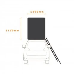 Darche Ridgeback Hard Shell RTT CNVAS T050801554 -Roof Rack Shop t050801554 10