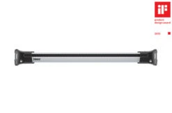 Thule Wingbar Edge Roof Rails Silver 958300 L (78cm) -Roof Rack Shop thule wingbar edge roof rails silver 958 front 2