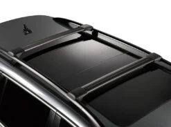 Yakima Rail Bar Black Roof Rack Pair For Raised Rails S46YB - 8050242 -Roof Rack Shop yakima whispbar rail bar black 1 8
