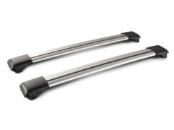 Yakima Rail Bar Silver Roof Rack Pair For Raised Rails S46Y - 8050205 -Roof Rack Shop yakima whispbar rail bar black 7 7