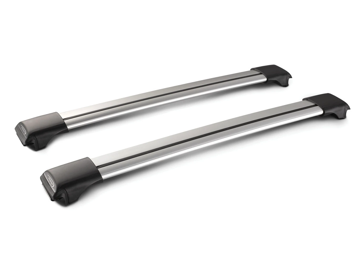 Yakima Rail Bar Silver Roof Rack Pair For Raised Rails S54Y - 8050210 4 Yakima Rail Bar Silver Roof Rack Pair For Raised Rails S54Y - 8050210 - Image 2